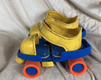 Roller Fisher Patin A Roulette Jaune Patin à Roulette Fisher Price