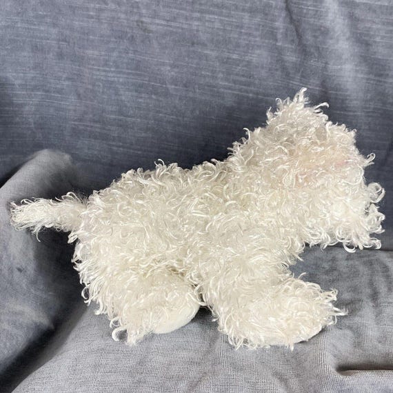 Ganz Webkinz White Westie Terrier Dog Plush Stuffed Animal HM106