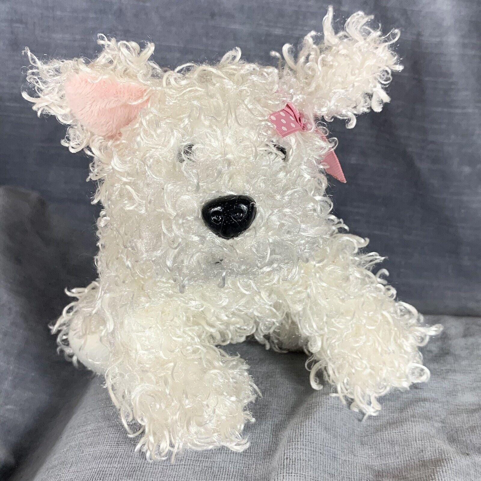 Ganz Webkinz White Westie Terrier Dog Plush Stuffed Animal HM106