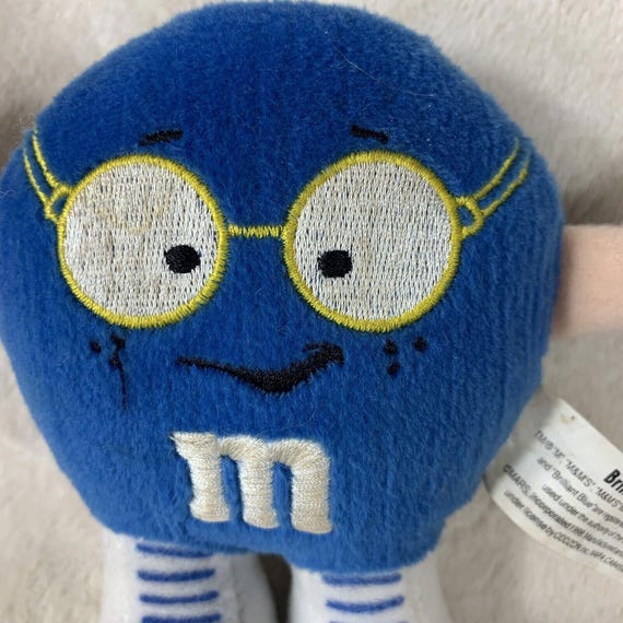 M&ms Brilliant Blue M and M Stuffed Toy Plush 5