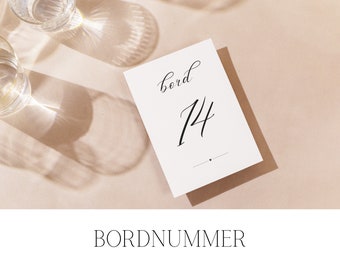 BORDNUMMER 1-20, digital fil, print selv, norsk, bryllup, fest, bordpynt, bordplassering, digital