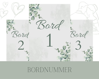 Bordnummer 1-20 | Eukalyptus | Bordnummer | Bordpynt | Bordplassering | Giftemål | Bryllup | Bryllupsplanlegger | Bryllupstips | Wedding