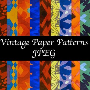 Paper Textures, vintage rustic paper backgrounds printable scrapbook paper instant download for commercial use