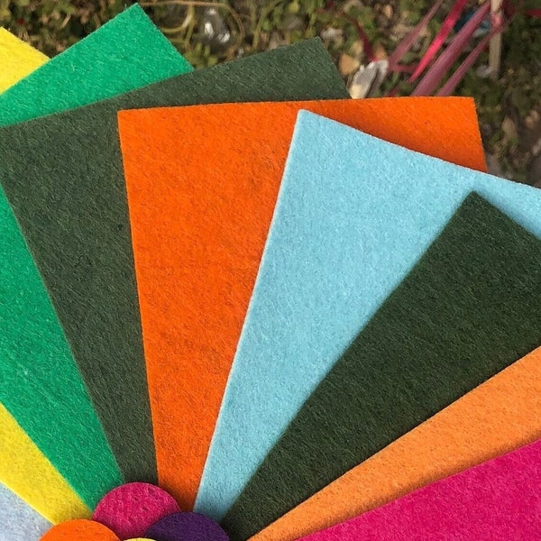 Wool Blend Felt Sheets Etsy
