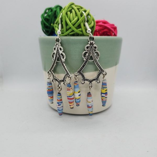 Multicolored earrings