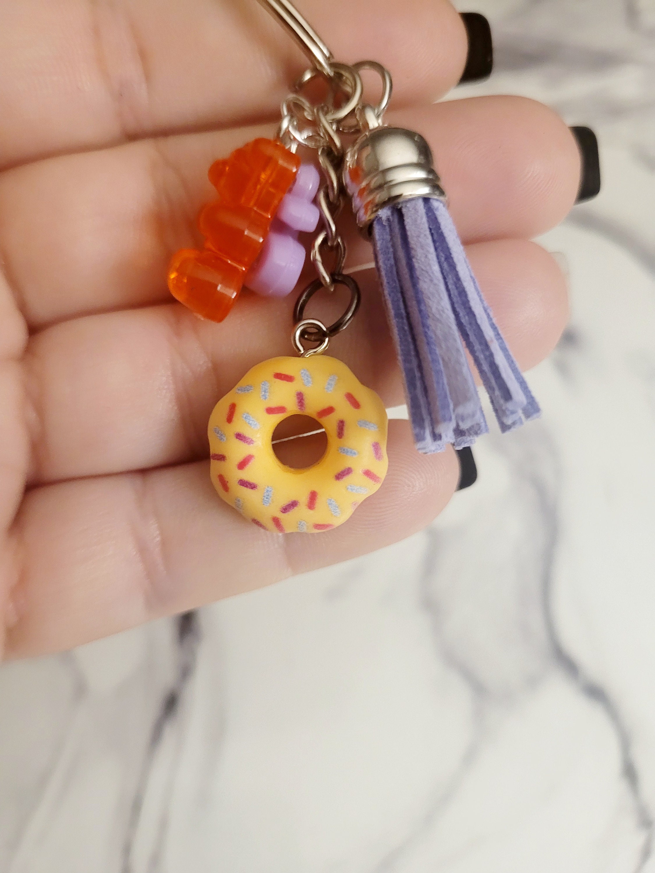 Boba Keychain/backpack Charm/purse Charm/kid's Keychain/bag Charm ...