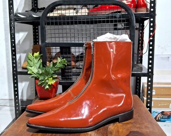 Handcrafted Italian Leather Elevator Shoes: 3-Inch Height Increase