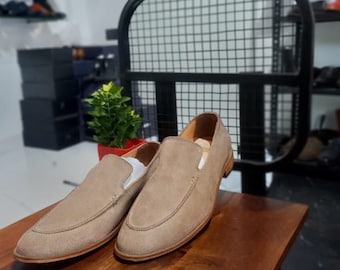 Handmade Italian Leather Height Increase Loafers