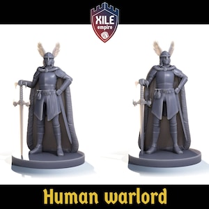Femme seigneur de guerre (épée à deux mains) 28 mm, D&D, Pathfinder, mz4250