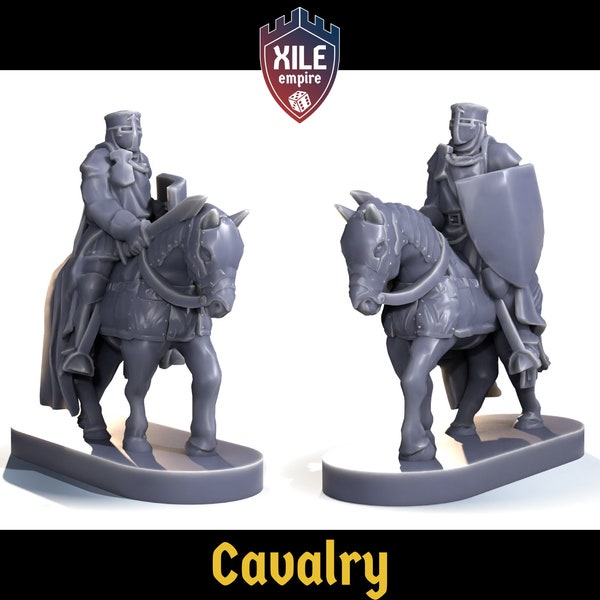 Risk/board game cavalry unit, pick a color