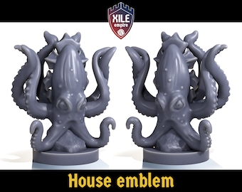 House Emblem: Greyjoy, set of 6, pick a color