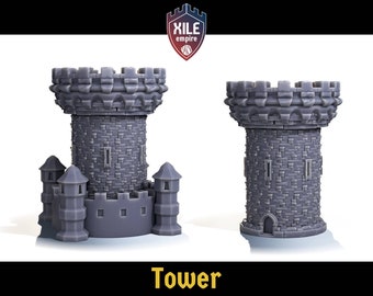 Torre de juego de mesa apilable, juego de 5, elige un color