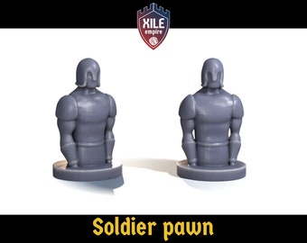 Risk/board game pawn, soldier, set of 40, pick a color