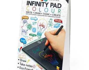 Infinity Pad Multicolour 8.5inch LCD Writing & Drawing Pad