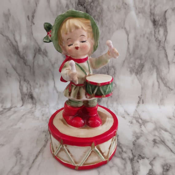 Vintage Christmas Music Box Etsy