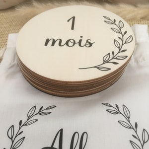 Cartes étapes bébé - Ma première année