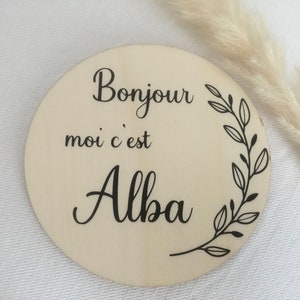 Carte annonce naissance/prénom