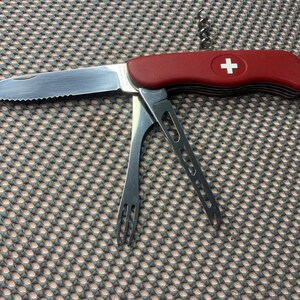 The Victorinox Cheese Master Knife Swiss Army Knife is a Large