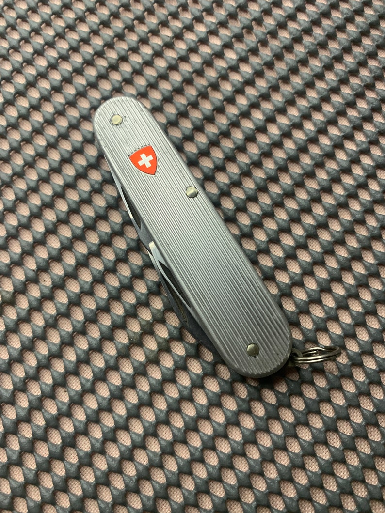 Original Victorinox Cadet II 84 mm knife. Ribbed. Rare. Vintage image 8