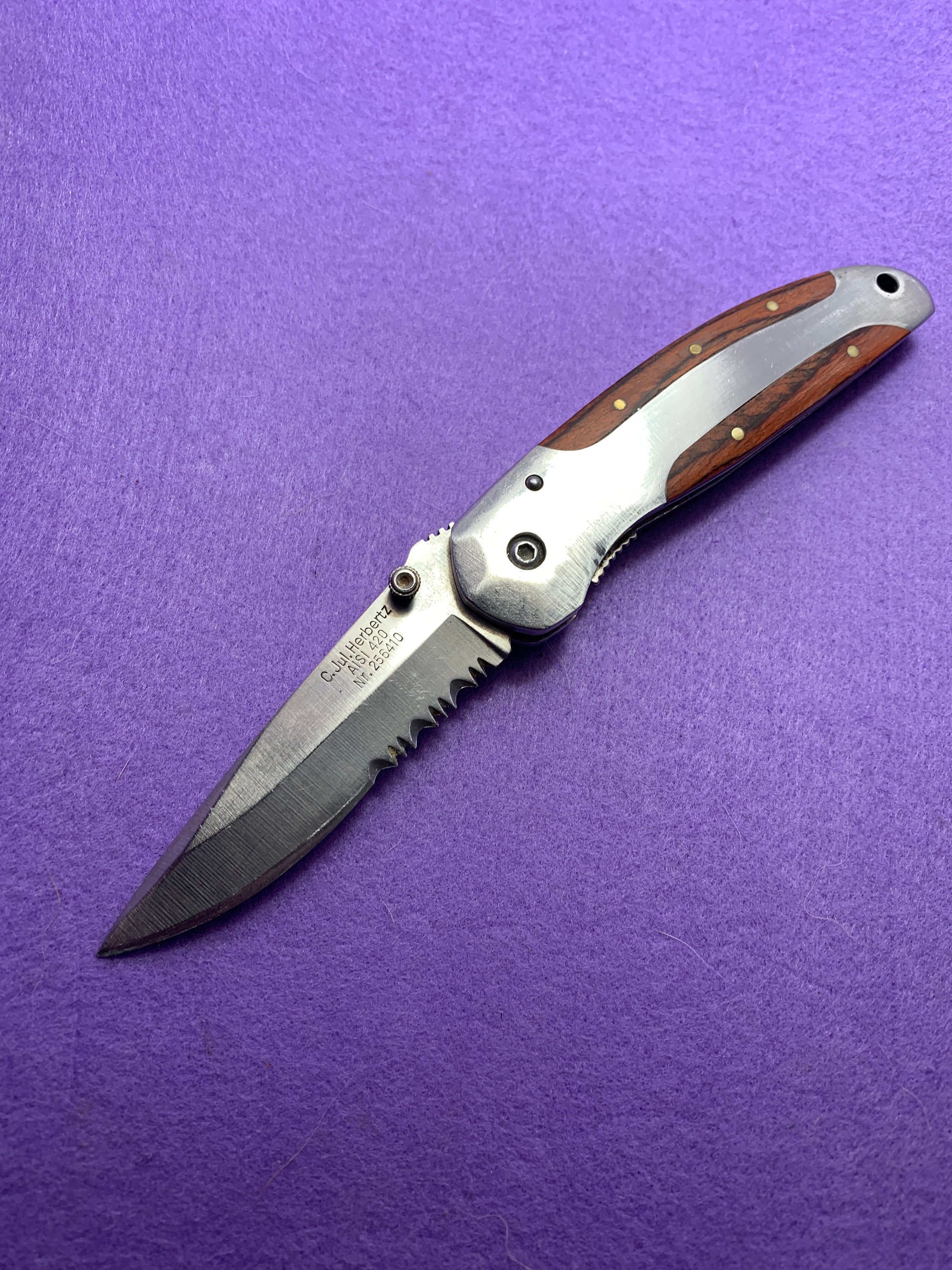 C. Jul. Herbertz Knife 256410 . AISI 420 - Etsy Denmark