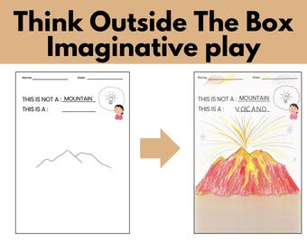 Creatieve tekentips voor kinderen – 20 pagina's Finish the Line Art-pakket | Afdrukbare activiteit voor fantasierijk spelen en leren