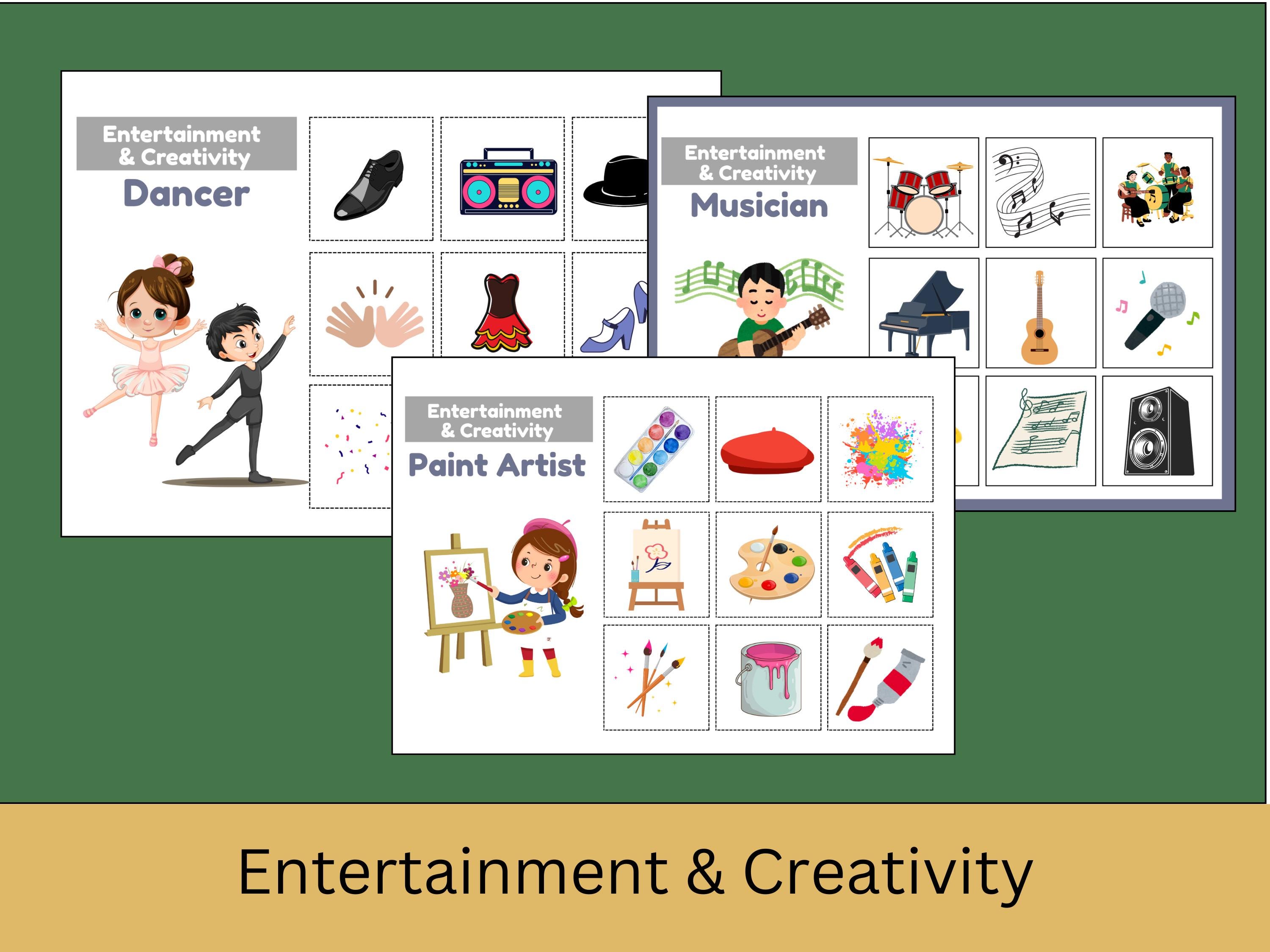 Community Helpers Printable Activity | Toddler Busy Book | Preschool ...