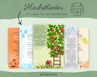 20 songs for autumn