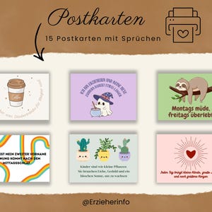 15 lovingly designed educator postcards – motivational quotes & appreciation