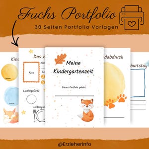 Portfolio templates Fuchs