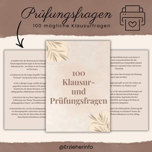 100 questions d'examen et de test