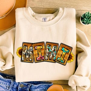 Mimi Png, Mimi Sublimation, Mom Png, Mama Png, Sunflowers Png, Leopard Mimi Png, Mimi Floral Png, Mother&#39;s Day Png, Sublimation Designs