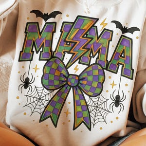 Retro Halloween Mama Coquette Png, Coquette Bow Halloween png, Halloween Mama Png, Mama Png, Halloween Png, Coquette Png, Png Sublimation