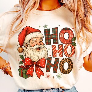 Santa Claus Christmas Png, Merry Christmas Png, Coquette Christmas Png, Girly Christmas Png, Retro Holidays Png, Winter Png, Ho Ho Ho Png