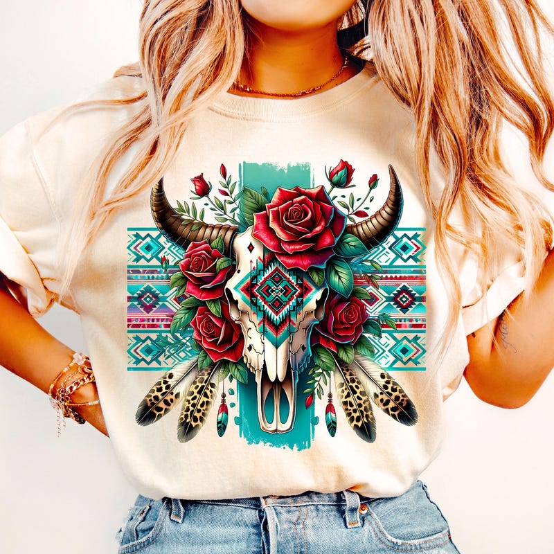 Western Boho Aztec Art - Etsy UK