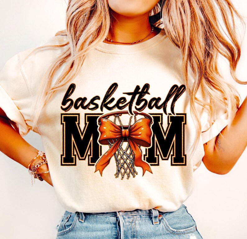 Basketball Png, Basketball Mom Png, Basketball Game Day Png, Basketball Mama Png Sublimation, Retro Basketball Glitter Png Shirt Design