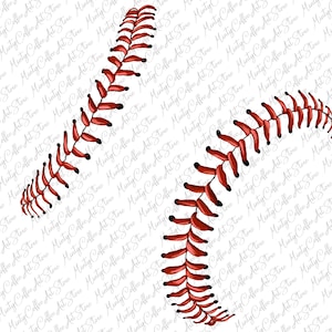 Baseball Stitch Png, Baseball Pattern Png, Baseball Ball Png, Baseball Sublimation, Baseball Png, Hand Drawn, Game Png, Baseball Clipart