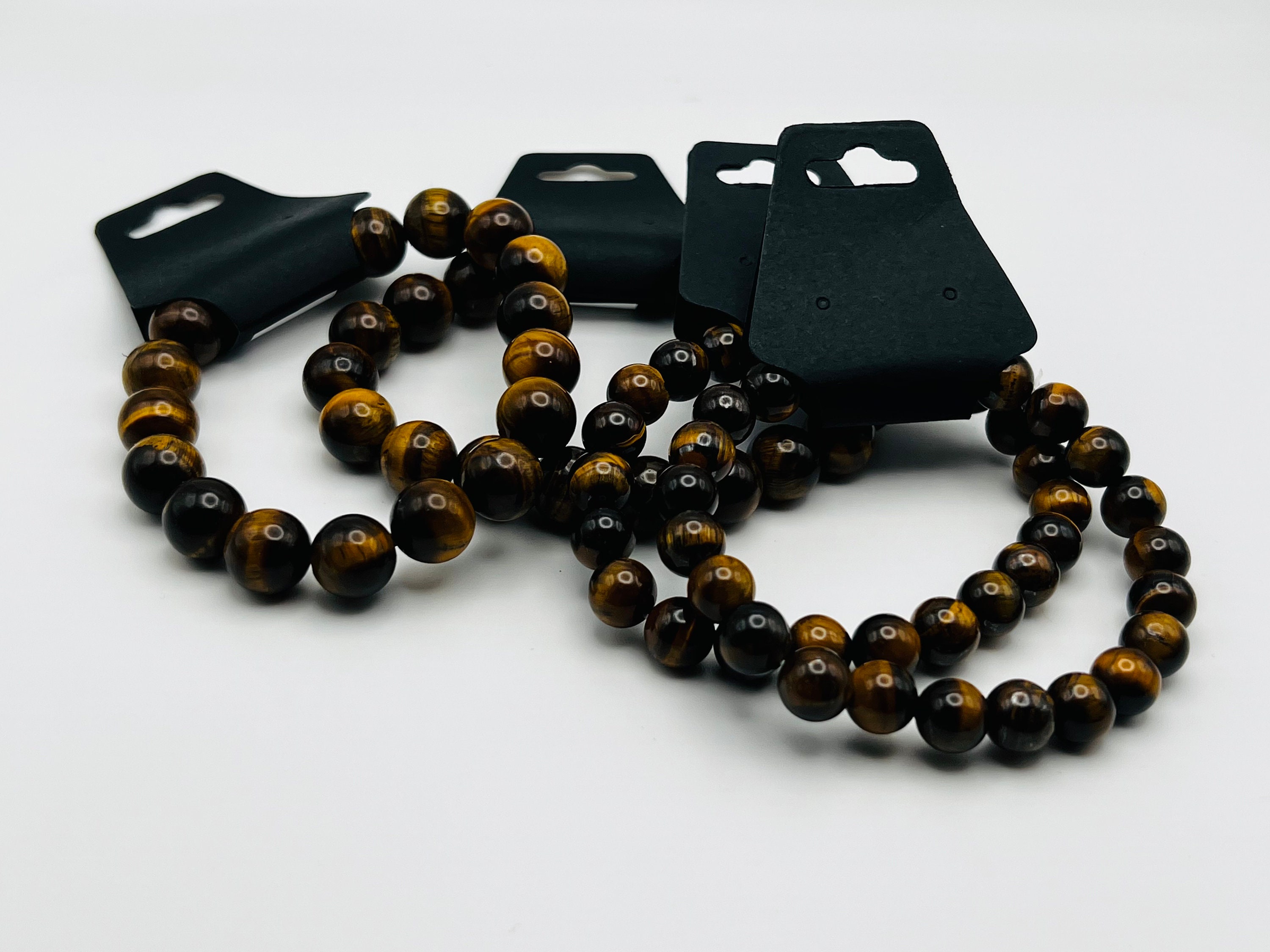 Bracciale Di Cristallo Curativo Da 8mm Con Perline Elastiche - Foto 9