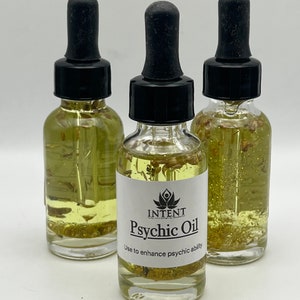 Psychic Anointing Oil: Frankincense, Sandalwood & Clary Sage