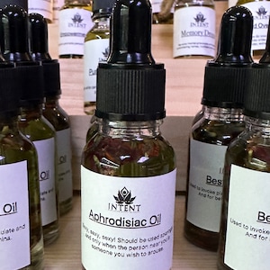 Aphrodisiac Conjure Oil | Anointing Oil Blend to Arouse