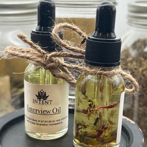 Interview Oil | Anointing and Conjure Oil for Job Interviews!
