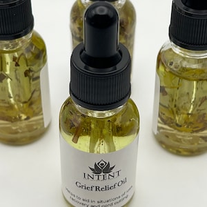 Grief Relief Oil | Anointing/Conjure Oil to Aid in Relieving Grief