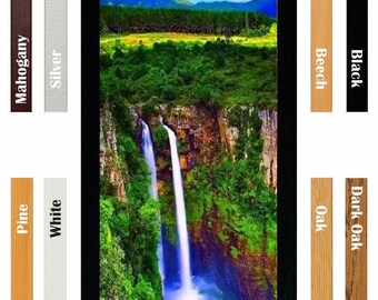 Real Wood Photography Frame Picture Frame Panoramic Photo Poster Frame Many Size