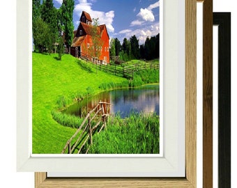 Photo Frames Wall Hanging Frame Poster Picture Wood Frame All Bespoke Sizes Framed Wall Art Hanging Frames Wall Art Hanging Frames
