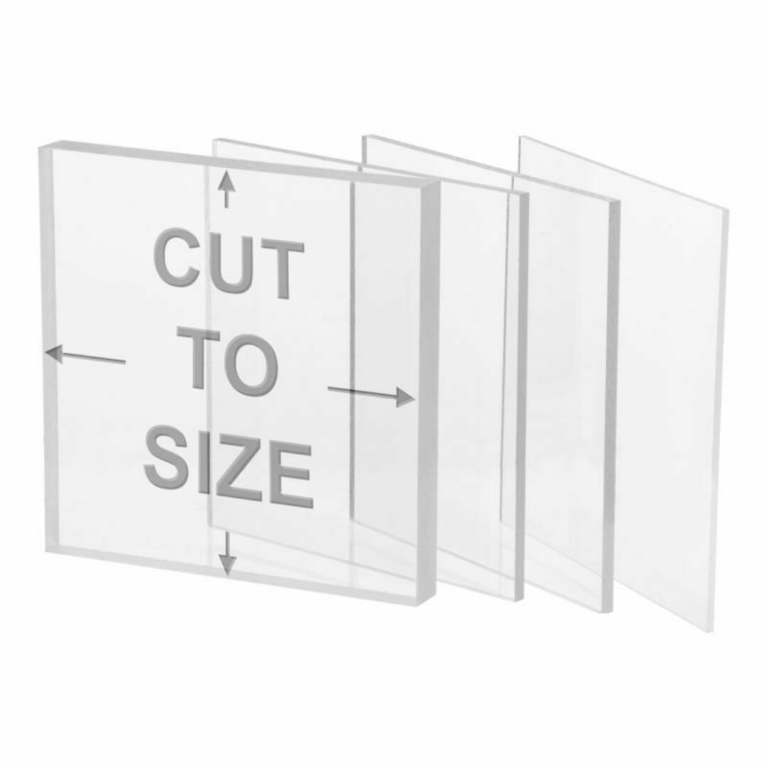 Cut to Size Perspex Sheet Acrylic Glass Sheet Replacement Window Sheet