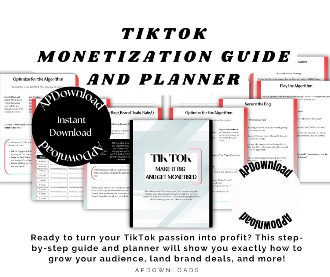 Tiktok Monetization Guide. How to Make Money on Social Media. Boot Your ...