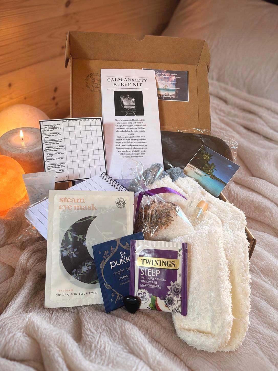 Sleep kit for calming anxiety and relaxation