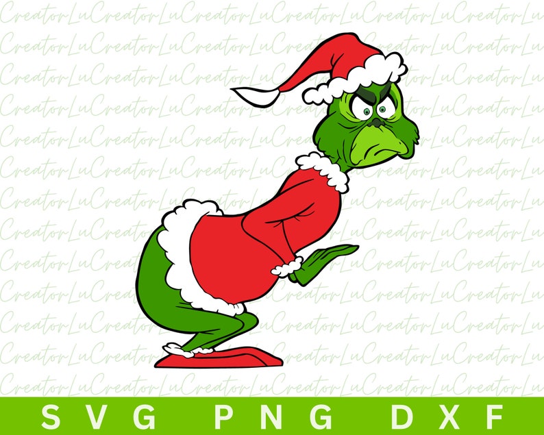 Grinch Twerk Bent Over LAYERED Dr. Seuss Christmas SVG Dxf Etsy Singapore