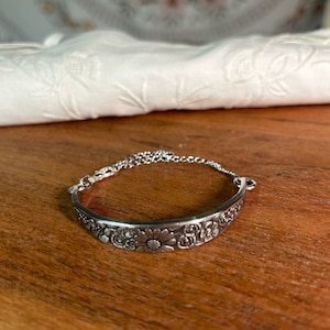 Spoon Bracelet, Bracelet, Adjustable Bracelet, Spoon Jewelry, Silverware Jewelry, Flatware Jewelry, Spoon Bracelet For Her