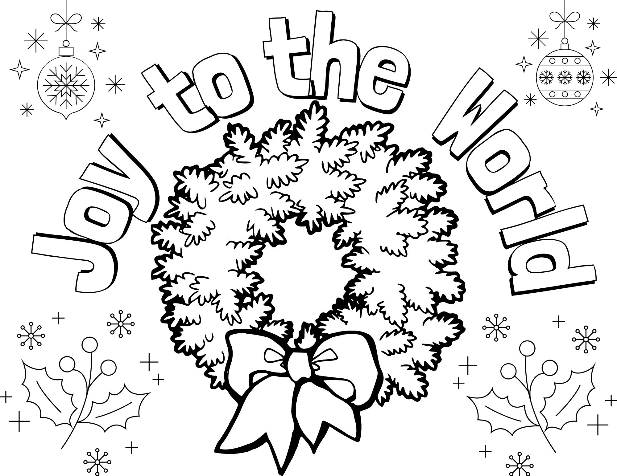 Christmas Coloring Pages - Etsy
