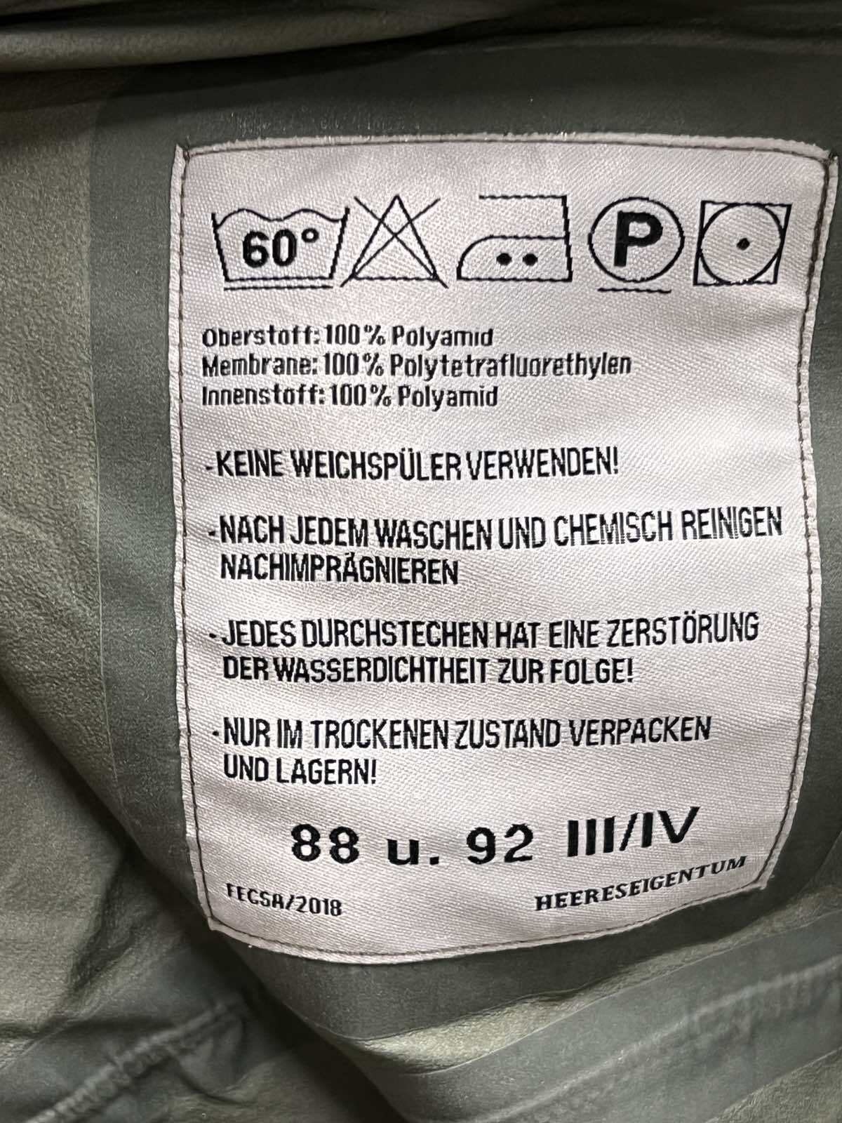 Austrian Army Gore-tex® Jacket W. Armpit Zippers - Etsy